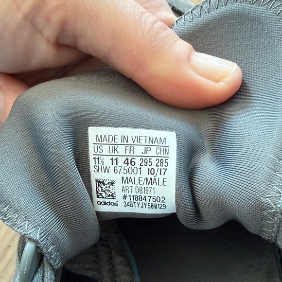 Adidas Men's Daniel Arshan New York Presents dark gray 11.5 - Picture 8 of 11